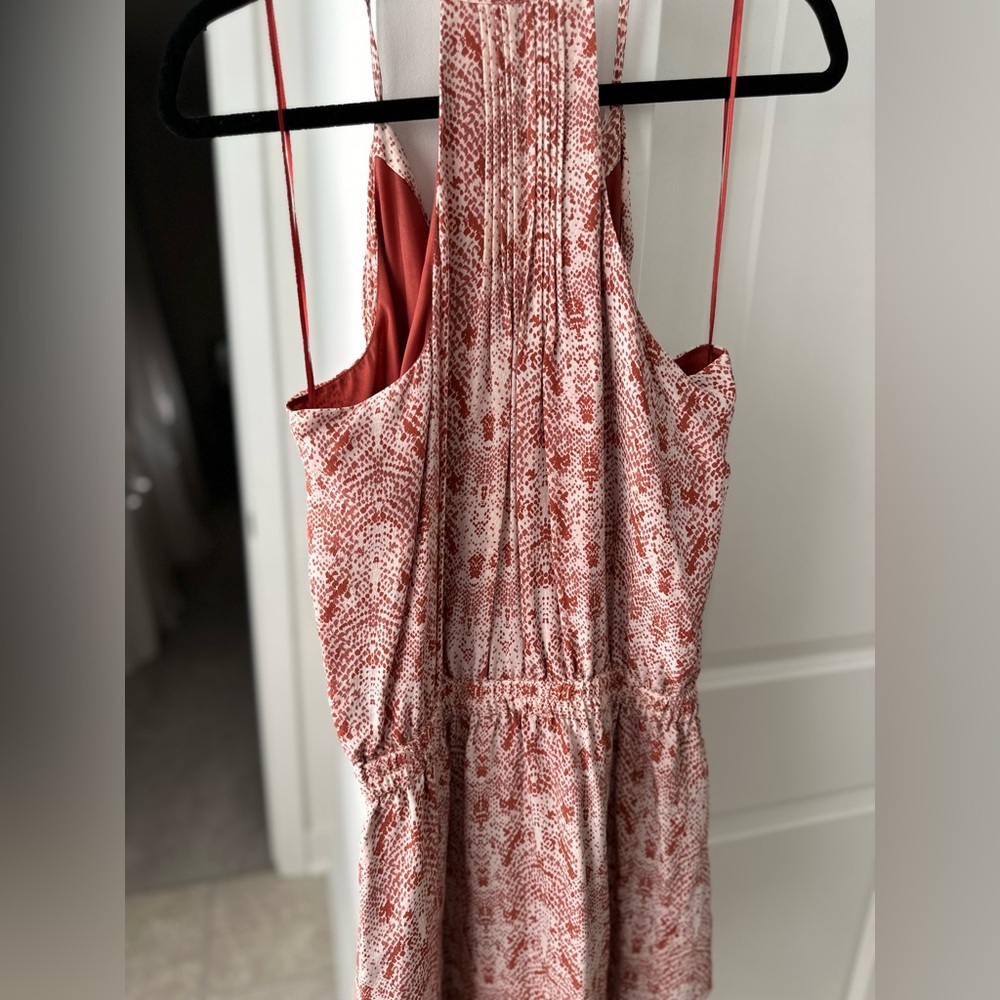 Joie mini printed dress with elastic waist detail - Picture 6 of 6